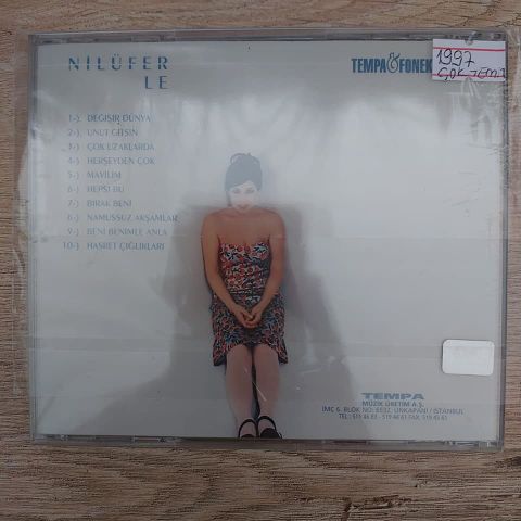 NİLÜFER - NİLÜFERLE CD