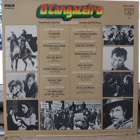 Various – O'Cangaceiro Und Andere Große Film-Themen LP PLAK