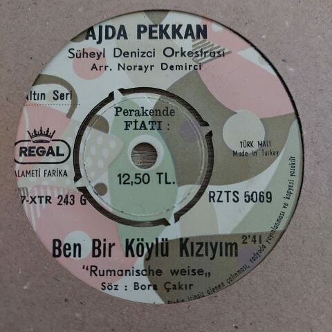 AJDA PEKKAN - TATLI DÜNYA 45LİK PLAK