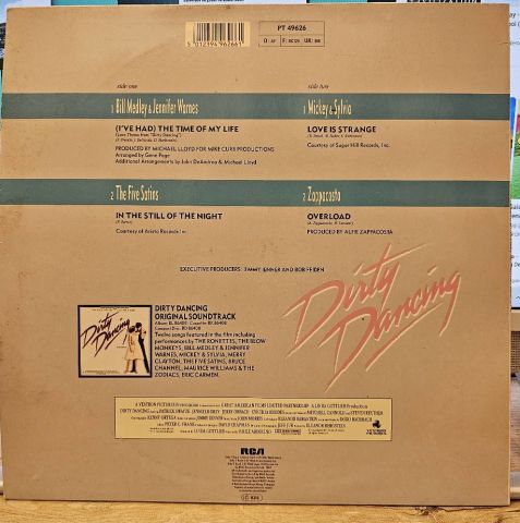 Bill Medley & Jennifer Warnes – (I've Had) The Time Of My Life LP PLAK