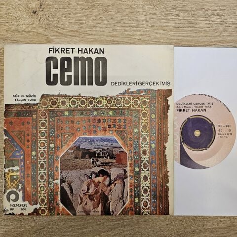 FİKRET HAKAN - CEMO 45LİK PLAK