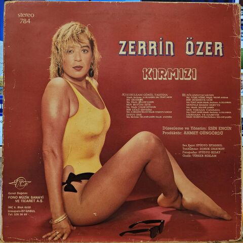 Zerrin Özer – Kırmızı LP PLAK