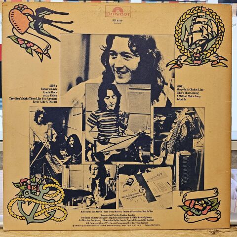 Rory Gallagher – Tattoo LP PLAK
