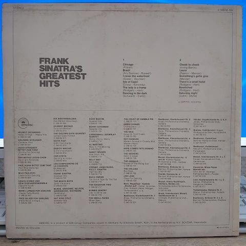 FRANK SİNATRA - GREATEST HITS LP PLAK