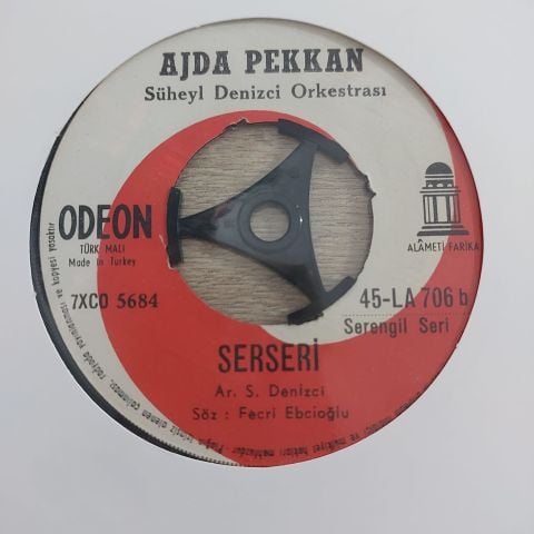 AJDA PEKKAN - MODA YOLUNDA 45LİK PLAK