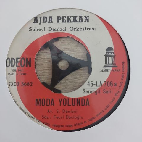 AJDA PEKKAN - MODA YOLUNDA 45LİK PLAK