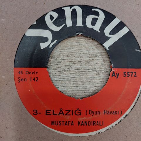 MUSTAFA KANDIRALI - ELAZIĞ 45LİK PLAK