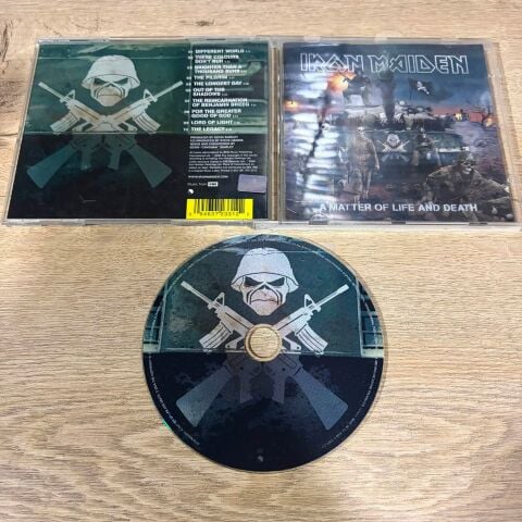 IRON MAIDEN - A MATTER OF LIFE AND DEATH CD