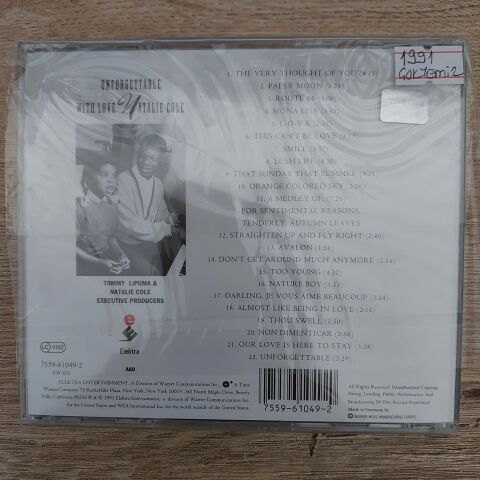 NATALIE COLE - UNFORGETTABLE CD