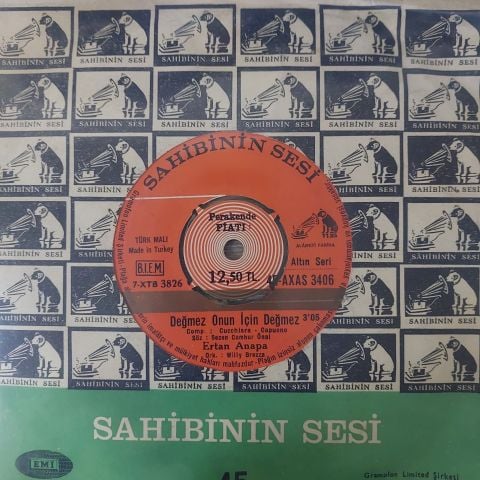 Ertan Anapa – Nasıl, Neden, Niçin / Değmez Onun İçin Değmez 45LİK PLAK