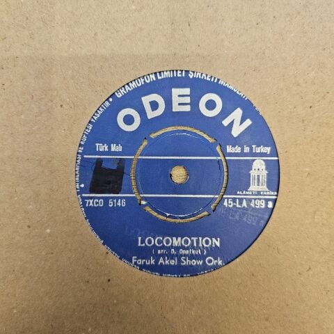 FARUK AKEL - LOCOMOTION 45LİK PLAK