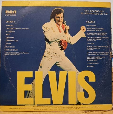 Elvis Presley – Elvis LP PLAK