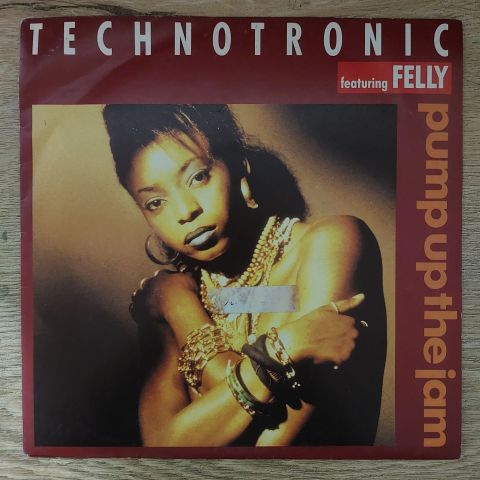 Technotronic Featuring Felly – Pump Up The Jam 45LİK PLAK