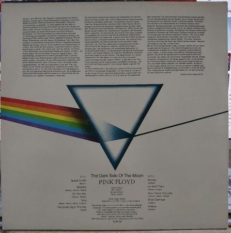 Pink Floyd – The Dark Side Of The Moon LP PLAK