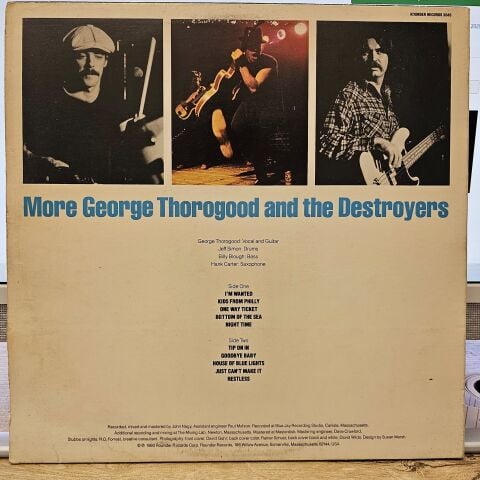 George Thorogood And The Destroyers – More George Thorogood And The Destroyers LP PLAK