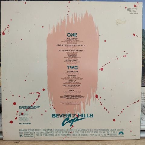 ÇEŞİTLİ SANATÇILAR - BEVERLY HİLLS COP MUSIC FROM THE LP PLAK LP PLAK