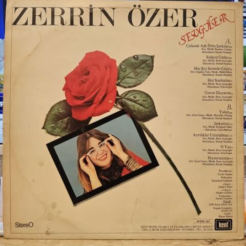 Zerrin Özer – Sevgiler LP PLAK
