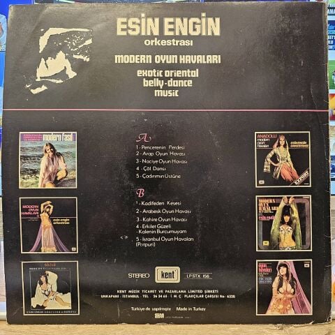 Esin Engin Orkestrası – Modern Oyun Havaları Vol.6 (Exotic Oriental Belly-Dance Music) LP PLAK