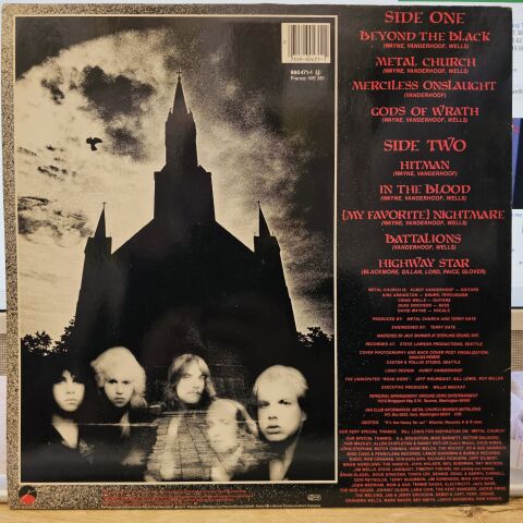 Metal Church – Metal Church LP PLAK