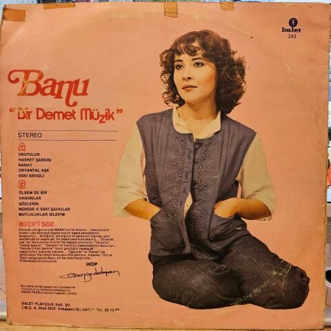 Banu – Bir Demet Müzik LP PLAK