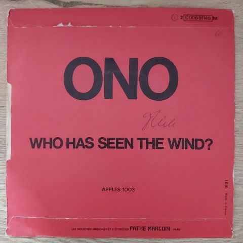 Lennon – Instant Karma 45LİK PLAK