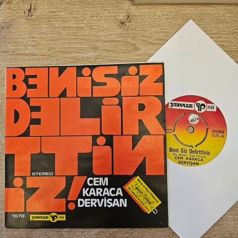 Cem Karaca – Beni Siz Delirttiniz / Niyazi 45LİK PLAK