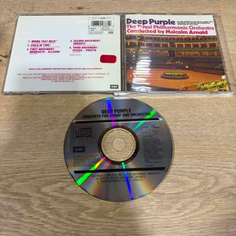 DEEP PURPLE, THE ROYAL PHILLHARMONIC ORCHESTRA CONDUCTED BY MALCOLM ARNOLD - CONCERTO FOR GROUP AND ORCHESTRA CD