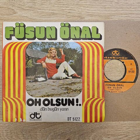 FÜSUN ÖNAL - OH OLSUN 45LİK PLAK