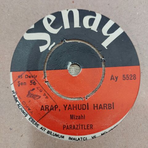 PARAZİTLER - ORTANIN SOLU 45LİK PLAK