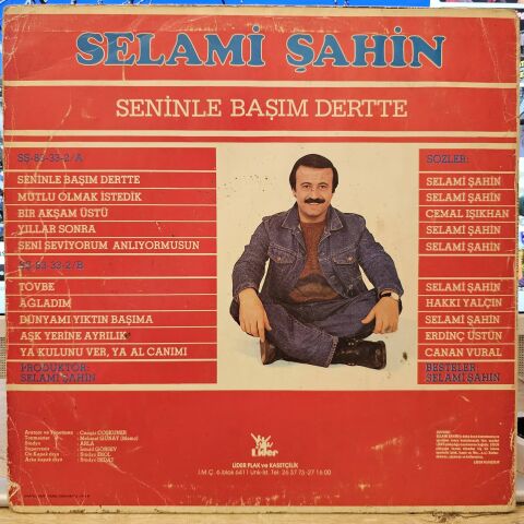 Selami Şahin – Seninle Başım Dertte LP PLAK