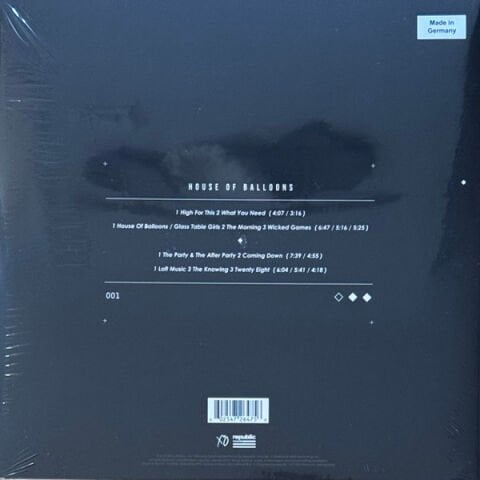 The Weeknd – House Of Balloons LP PLAK