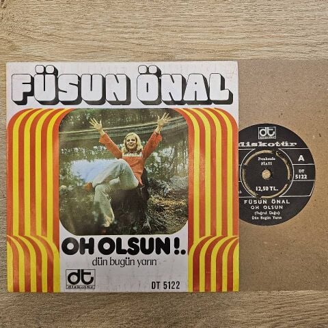 FÜSUN ÖNAL - OH OLSUN 45LİK PLAK
