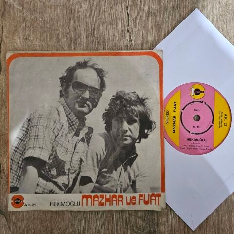 Mazhar Ve Fuat - Hekimoğlu 45LİK PLAK