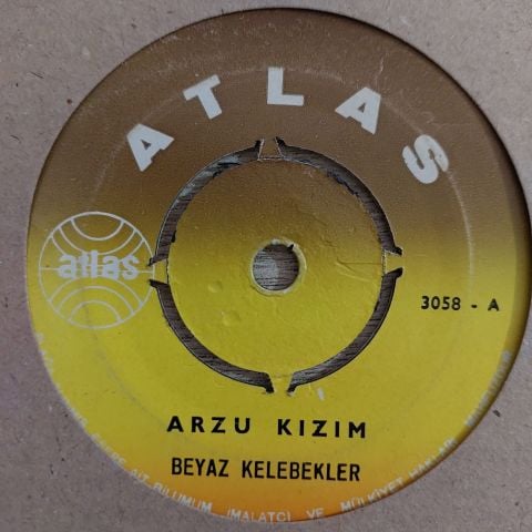 Beyaz Kelebekler - Arzu Kızım 45LİK PLAK