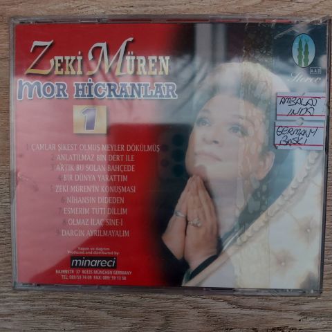 ZEKİ MÜREN - MOR HİCRANLAR CD