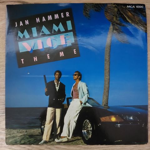 Jan Hammer – Miami Vice Theme 45LİK PLAK