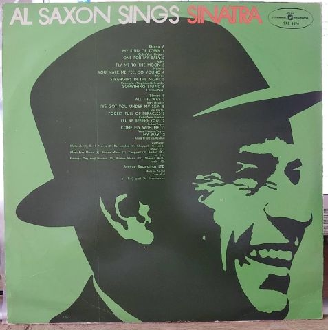 Al Saxon – Al Saxon Sings Sinatra LP PLAK