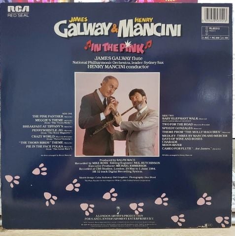 James Galway & Henry Mancini – In The Pink LP PLAK