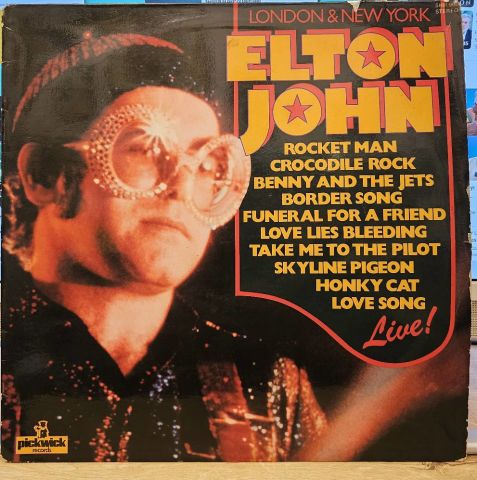 Elton John – London & New York LP PLAK