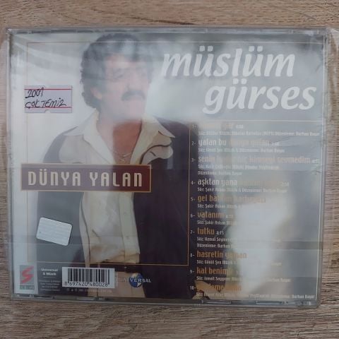 MÜSLÜM GÜRSES - DÜNYA YALAN CD
