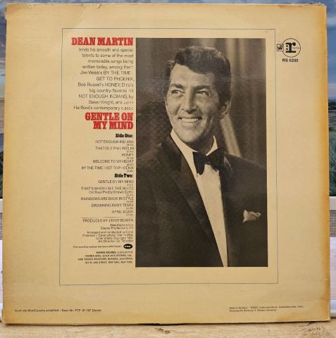 Dean Martin – Gentle On My Mind LP PLAK