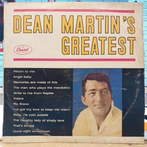 Dean Martin – Dean Martin's Greatest LP PLAK