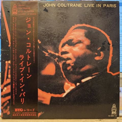 John Coltrane – Live In Paris LP PLAK