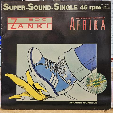 Edo Zanki – (Gestern Nacht War Ich In) Afrika LP PLAK