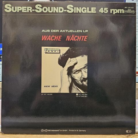 Edo Zanki – (Gestern Nacht War Ich In) Afrika LP PLAK