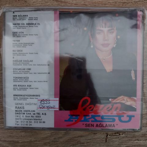 SEZEN AKSU - SEN AĞLAMA CD