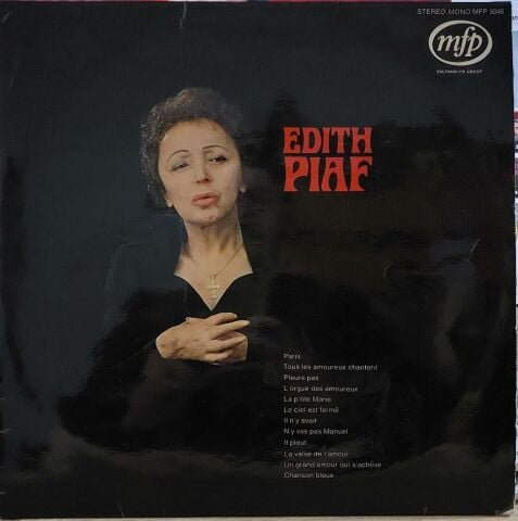 EDİTH PİAF - EDİTH PİAH LP PLAK
