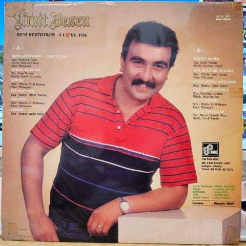 Ümit Besen – Seni Seviyorum LP PLAK