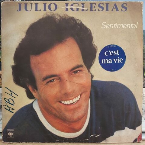 JULIO IGLESİAS - SENTİMENTAL LP PLAK