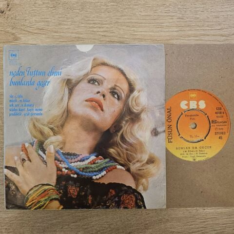 FÜSUN ÖNAL - BUNLARDA GEÇER 45LİK PLAK